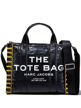 Bolso Marc Jacobs negro The Medium Tote costuras