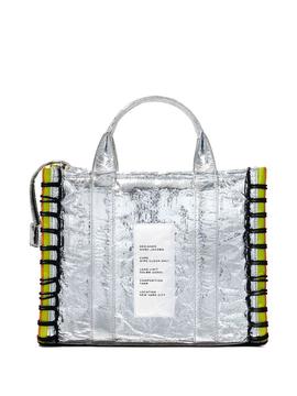 Bolso Marc Jacobs plata The Medium Tote costuras