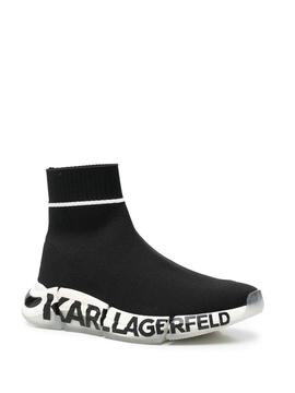 Sneakers Karl Lagerfeld ngr QUADRA Knit Boot Logo