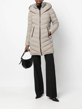 Plumífero Michael Kors topo Chevron Quilted Trimed