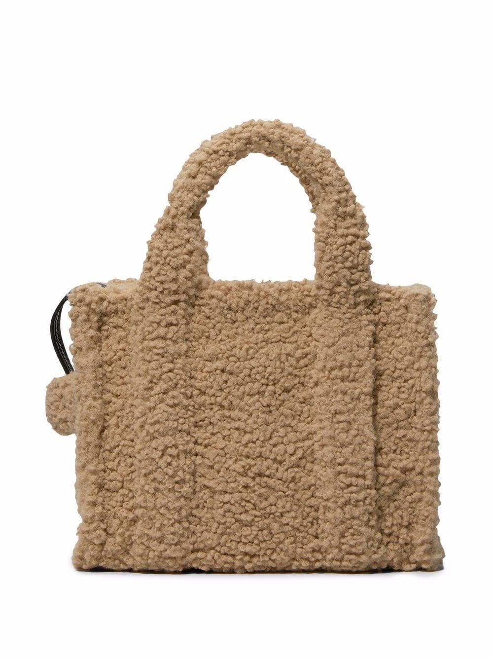 Bolso Marc Jacobs beige teddy The Small Tote