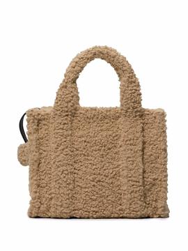 Bolso Marc Jacobs beige teddy The Small Tote