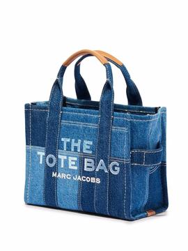 Bolso Marc Jacobs The Small Tote Blue Denim