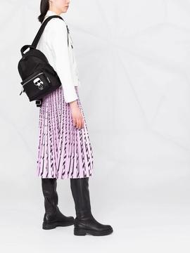 Mochila Karl Lagerfeld negra ikonik nylon klassik