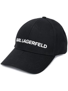 Gorra Karl Lagerfeld negra k/essential cap