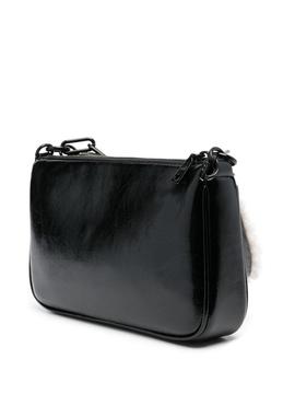 Bolso DKNY negro Lexi Crinkled bandolera