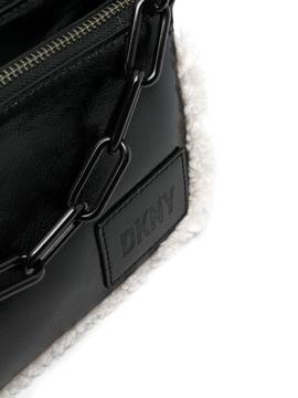 Bolso DKNY negro Lexi Crinkled bandolera