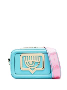 Bolso Chiara Ferragni azul Eyelike bucket cross