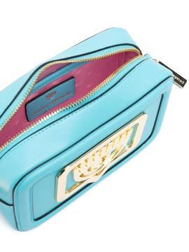Bolso Chiara Ferragni azul Eyelike bucket cross