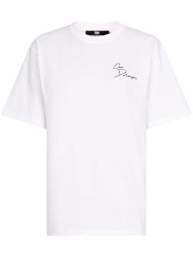Camiseta Karl Lagerfeld blanca klxcd signature t s