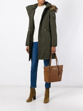 Bolso Michael Kors camel Jet Set item Tz Tote