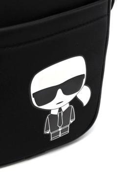 Bolso Karl Lagerfeld negro ikonik nylon crossbody
