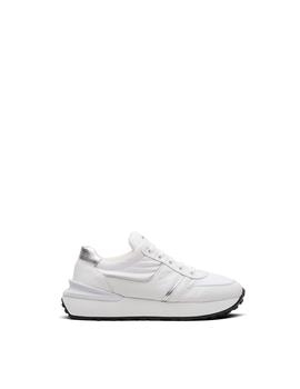 Sneaker Car shoe blancas Calzature Donna Calf and Nylon
