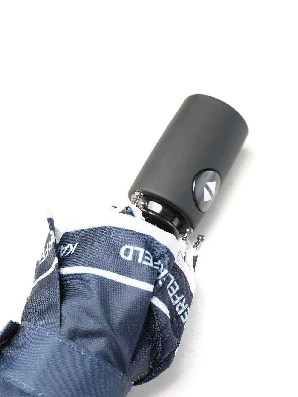 Paraguas Karl Lagerfeld azul ikonik ombre umbrella