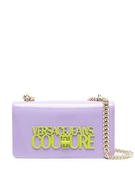Bolso Versace Jeans Couture lila Logo Lock crossbo