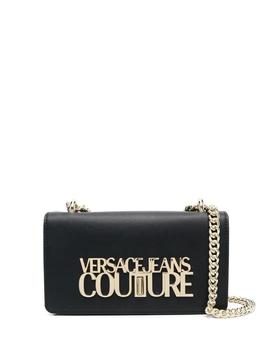 Bolso Versace Jeans Couture negro Logo Lock crossb