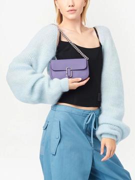 Bolso Marc Jacobs lila The Mini Soft Shoulder Bag