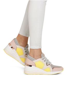 Sneakers Michael Kors rosa multicolor Liv Trainer Mesh