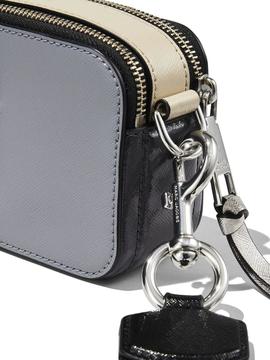 Bolso Marc Jacobs gris The Snapshot Wolf Grey Mult