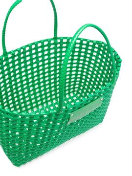 Bolso MSGM verde bucket tote with pouch