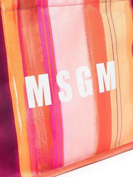 Bolso MSGM multicolor tote bag
