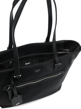 Bolso DKNY negro Casey Nylon tote bag