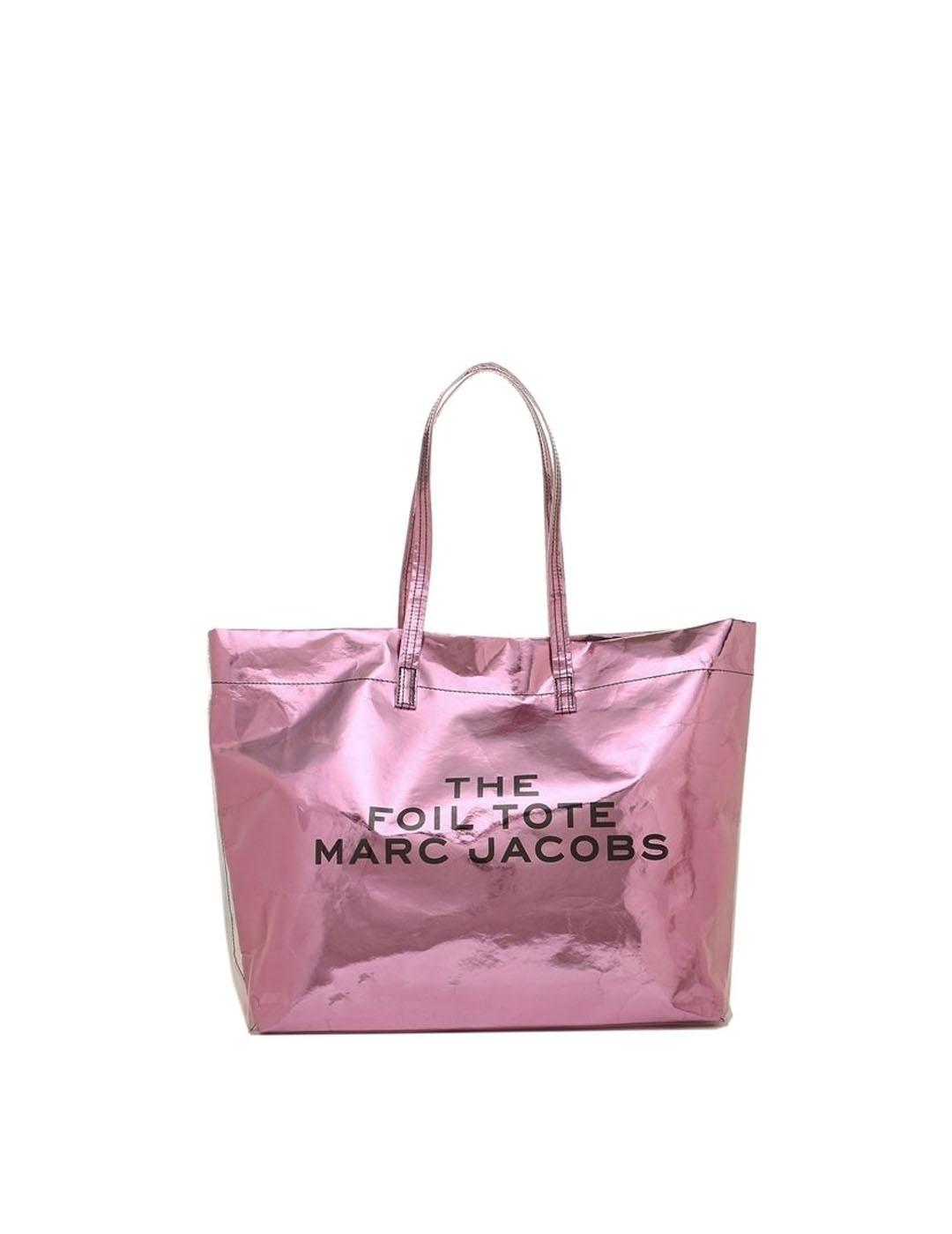 Marc jacobs the shop foil tote bag