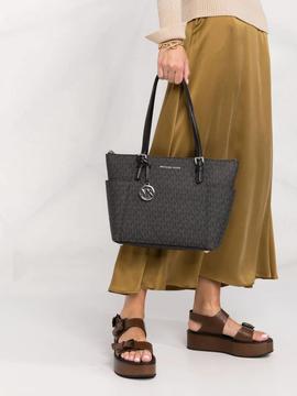 Bolso Michael Kors negro Jet Set tote Ew Tz