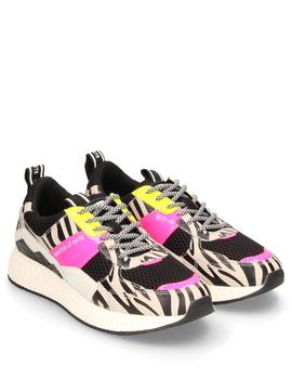 Sneakers Moa Concept blancos Futura Mega Mesh Zebra fluor