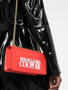 Bolso Versace Jeans Couture rojo Chilli Logo Lock