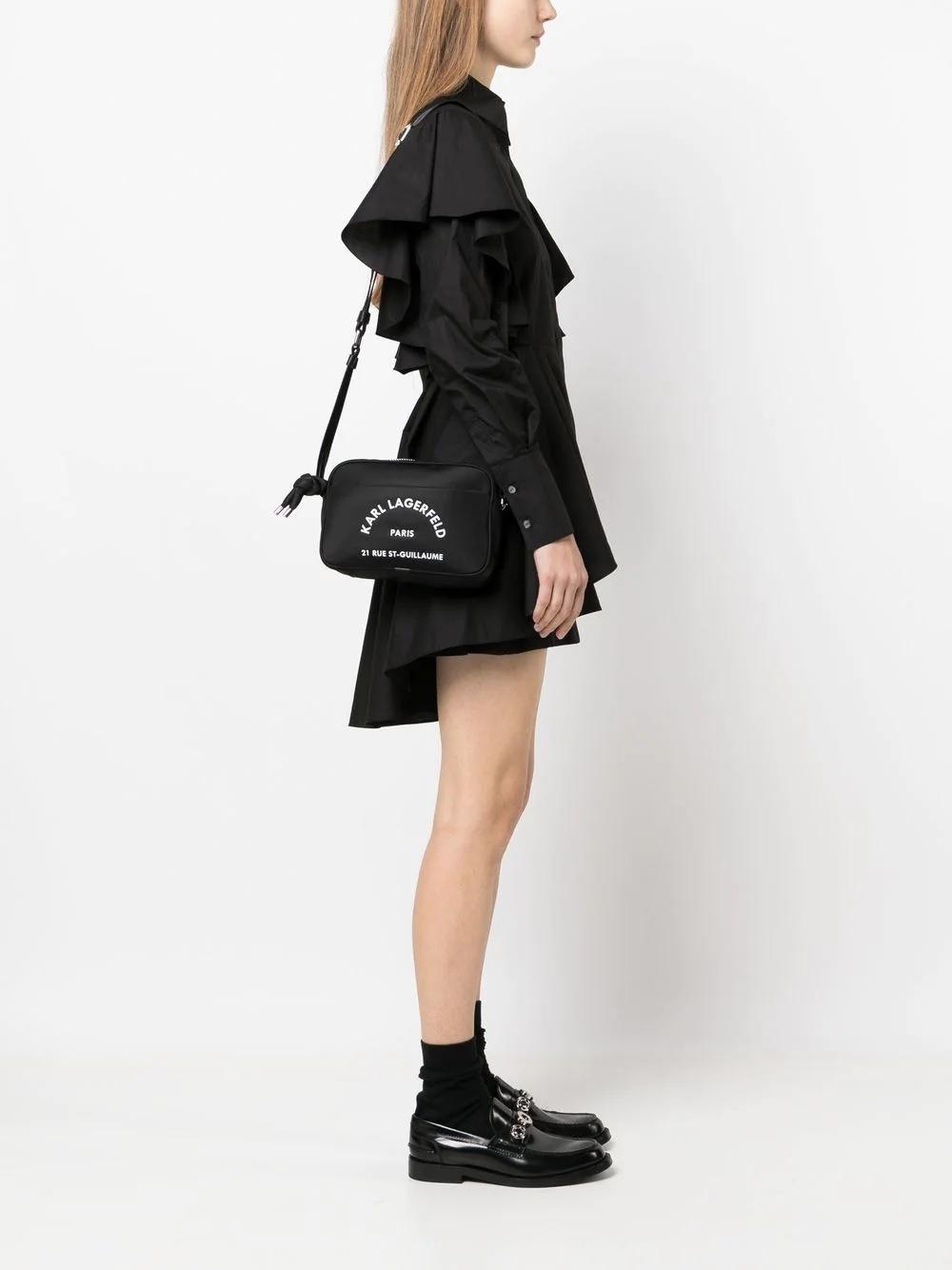 Bolso Karl Lagerfeld negro rsg nylon camera bag