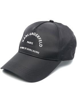 Gorra Karl Lagerfeld negro rsg nylon cap