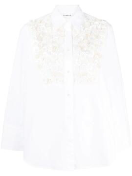Camisa PAROSH blanca Canyox23 floral