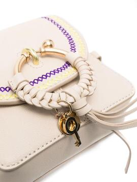 Bolso See by Chloé Joan Cement Beige multicolor