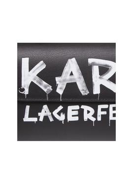 Bolso Karl lLgerfeld negro K/ikon Graffiti Mini th