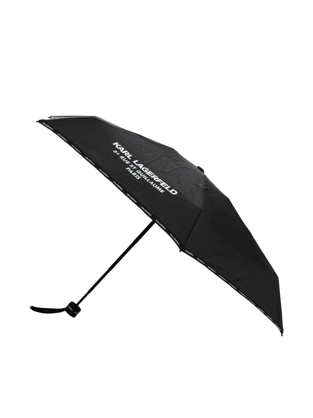 Paraguas Karl Lagerfeld negro rsg small umbrella