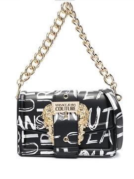 Bolso Versace Jeans Couture negro Doodle Logo cros