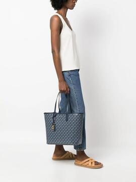 Bolso Michael Kors azul navy Eliza LG Open Tote
