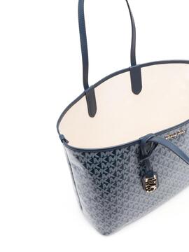 Bolso Michael Kors azul navy Eliza LG Open Tote