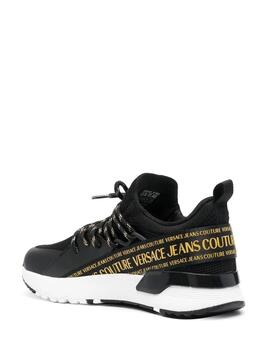 Zapatillas Versace Couture negra dynamic gummy