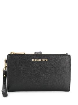 Cartera Michael Kors Adele Pebbled Leather Wallet