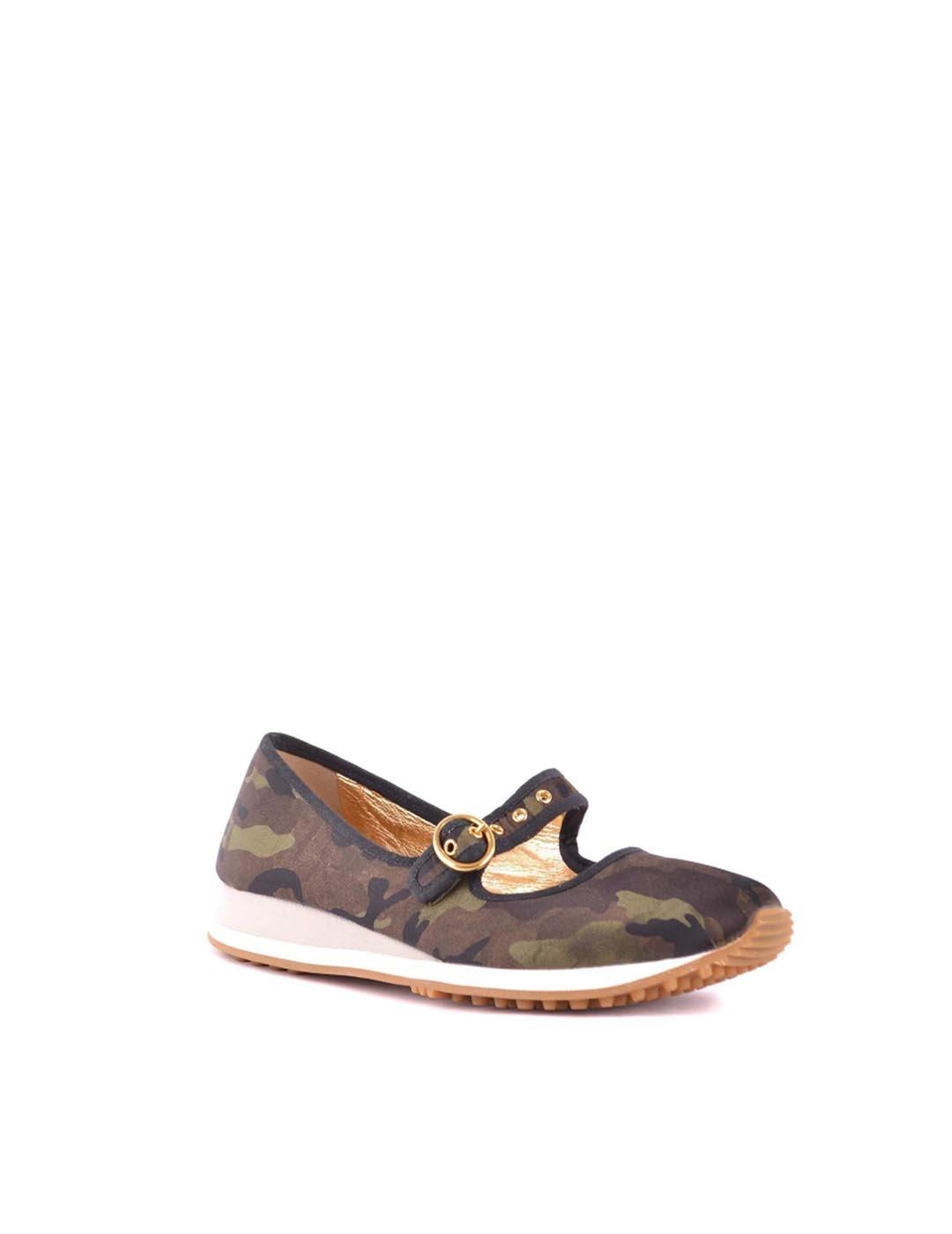 Zapatos Car Shoe verde marrón Camuflaje Mimético