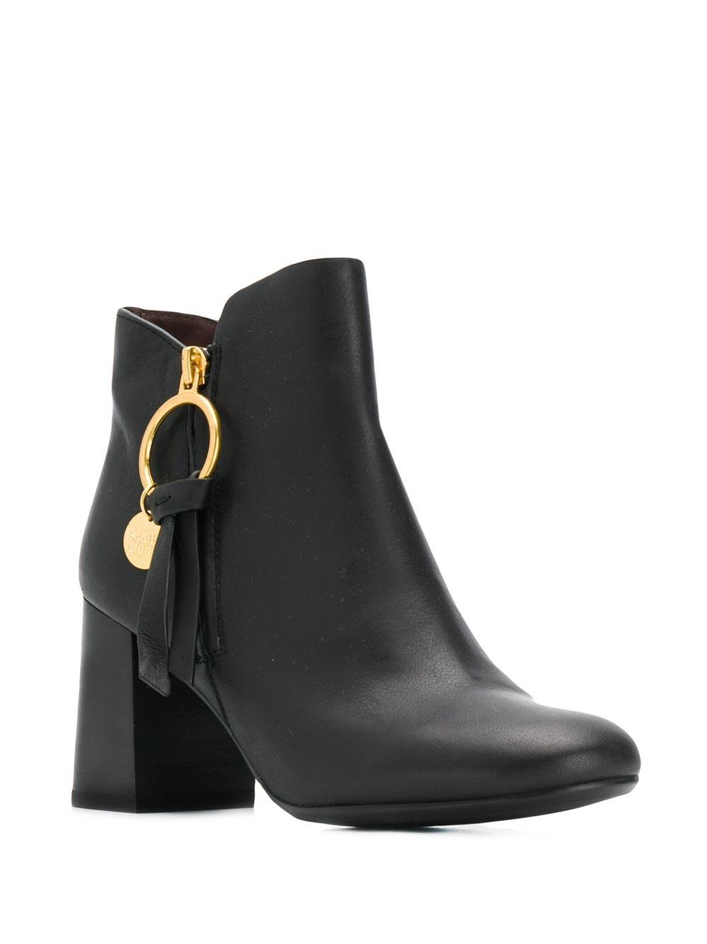 Botines See by Chloé negris Luise