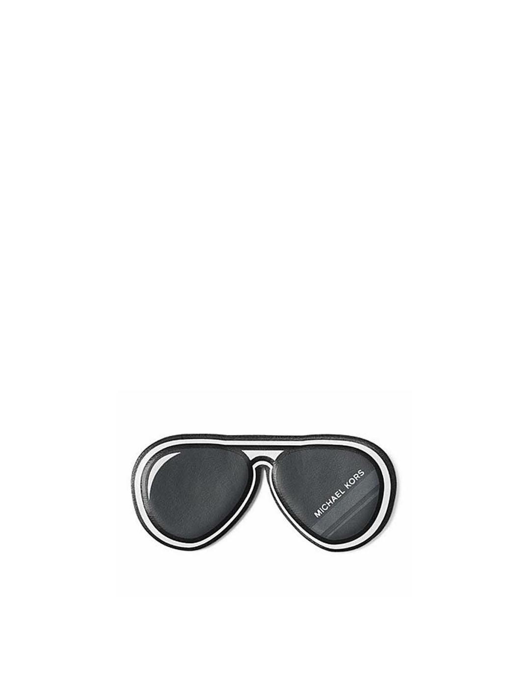 Sticker Michael Kors negro Gafas de cuero