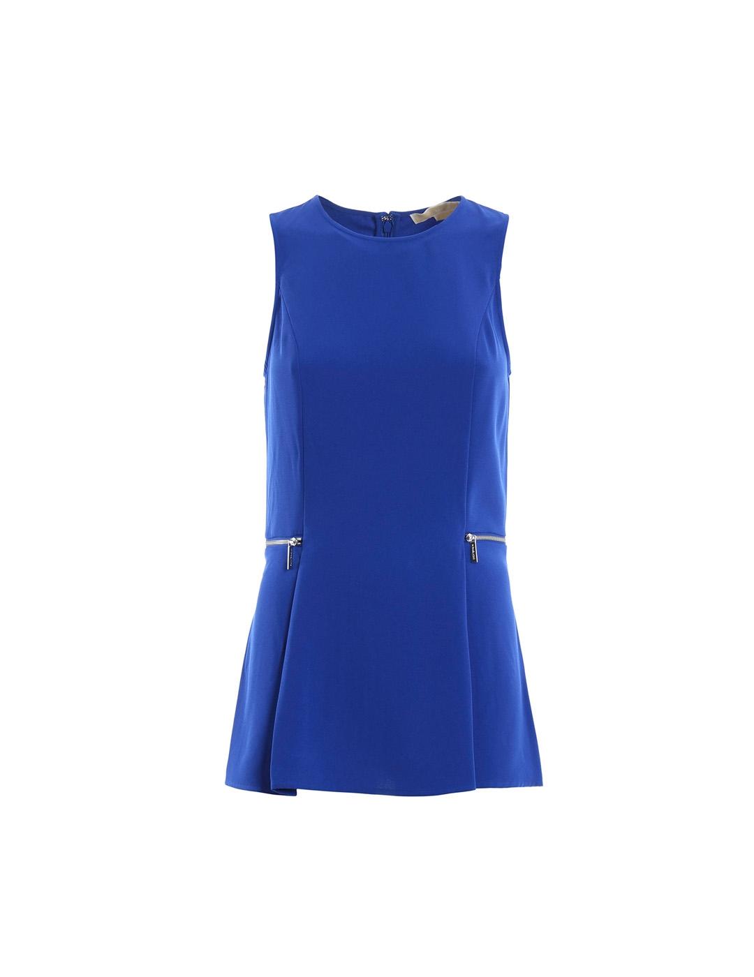 Blusa Michael Kors azul Top Royal