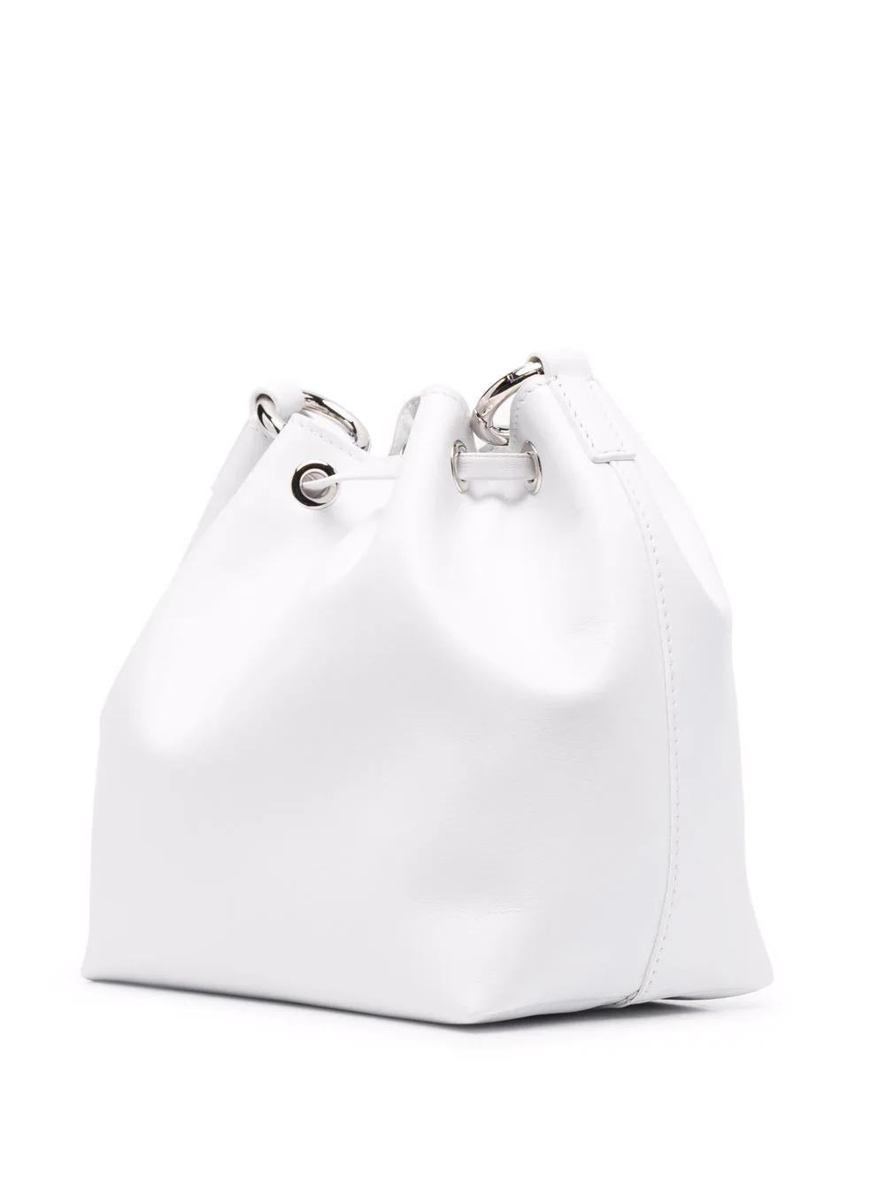 Bolso MSGM bombonera blanca