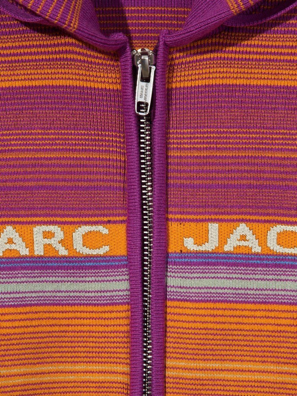 Sudadera rayas The Cropped Zip Hoodie