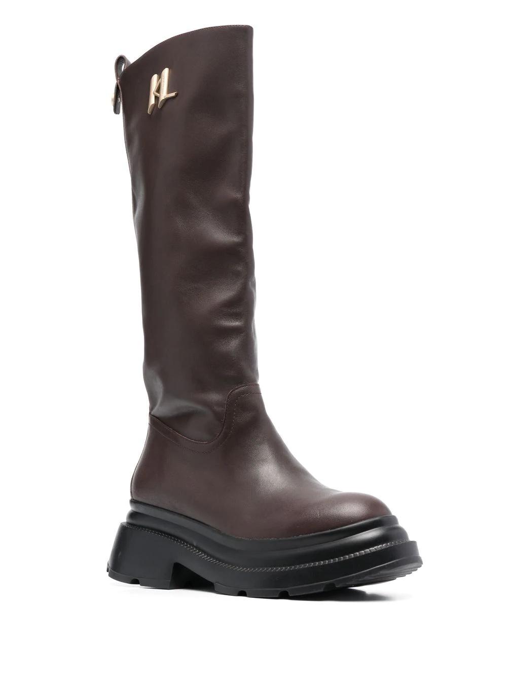 Bota Karl Lagerfeld marrón Danton Riding Hi Boot