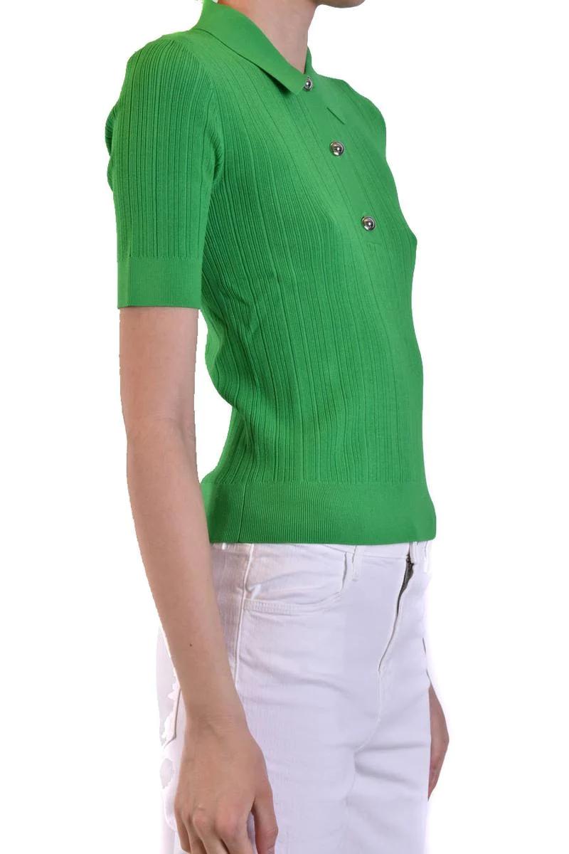 Polo Michael Kors verde Button Polo Sweater