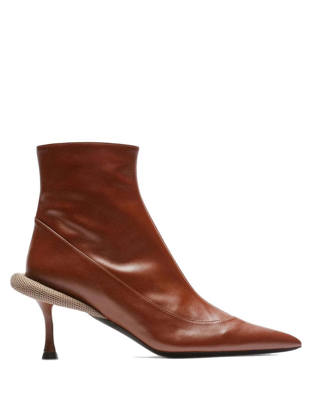 Botines N21 camel Ankle Boots Brown